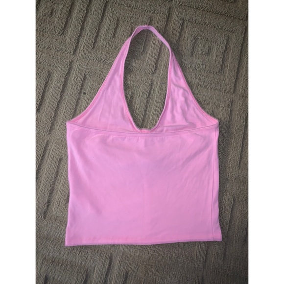 Pink Halter Top - Picture 3 of 4